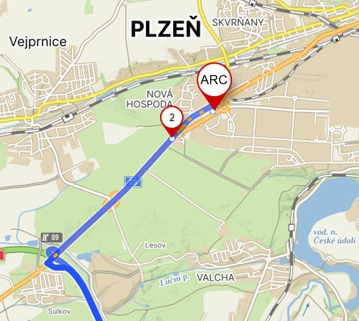 Omezení příjezdu do ARC-Heating od 1.6. do 30.8.2025